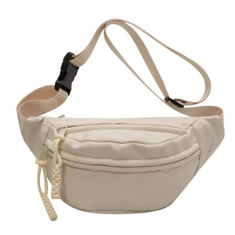 Sac à main banane ville beige