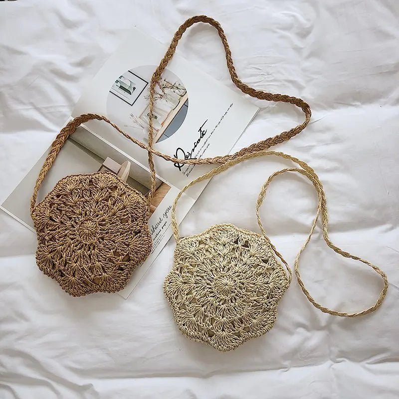 Petit sac à main osier