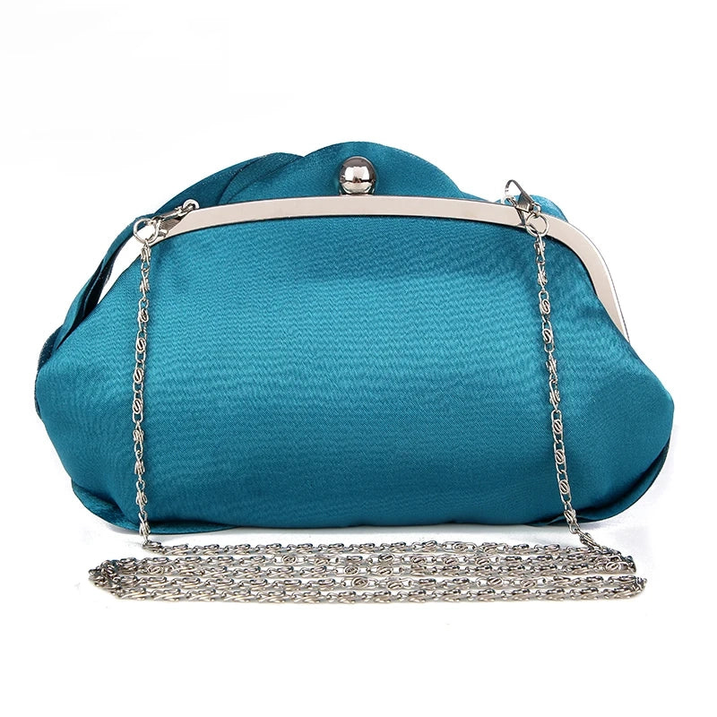 Sac à main mariage original satin