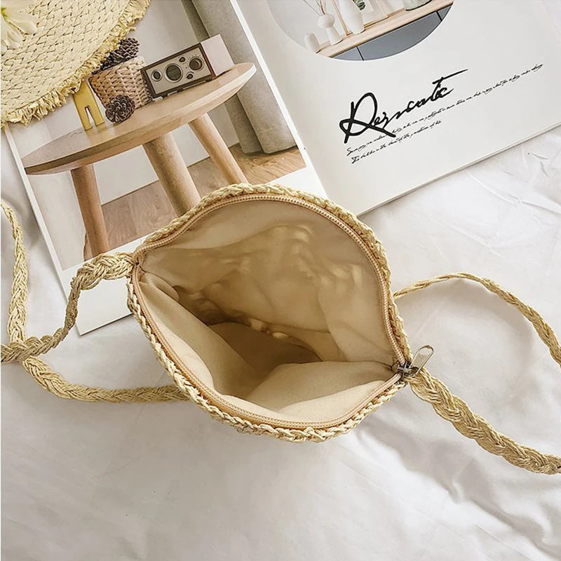 Petit sac à main osier