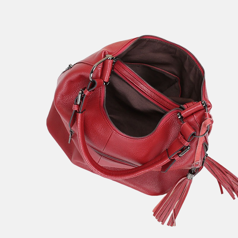 Sac à main cuir souple hobo