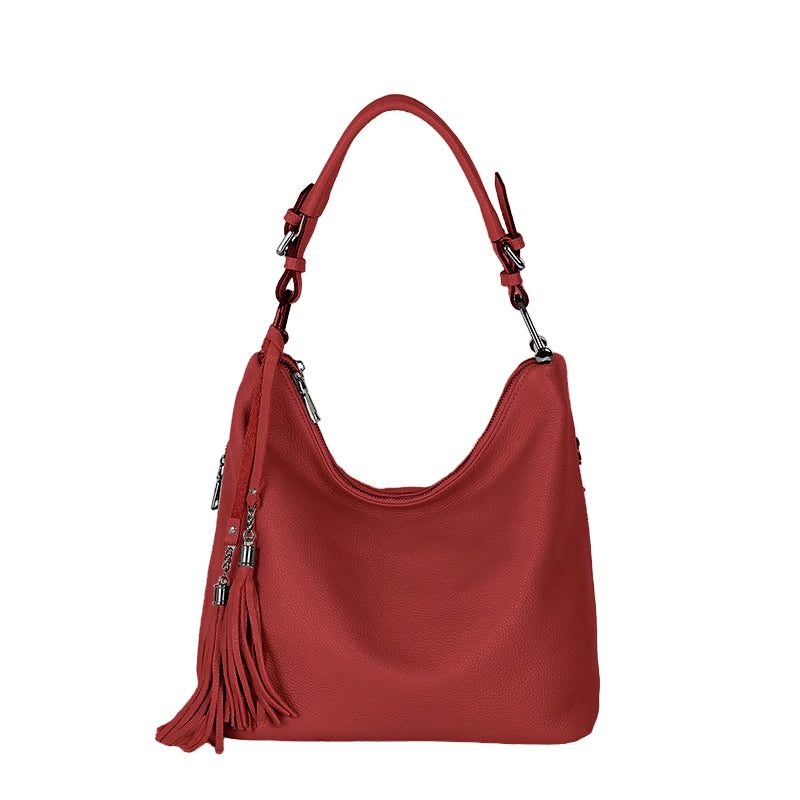 Sac à main cuir souple hobo