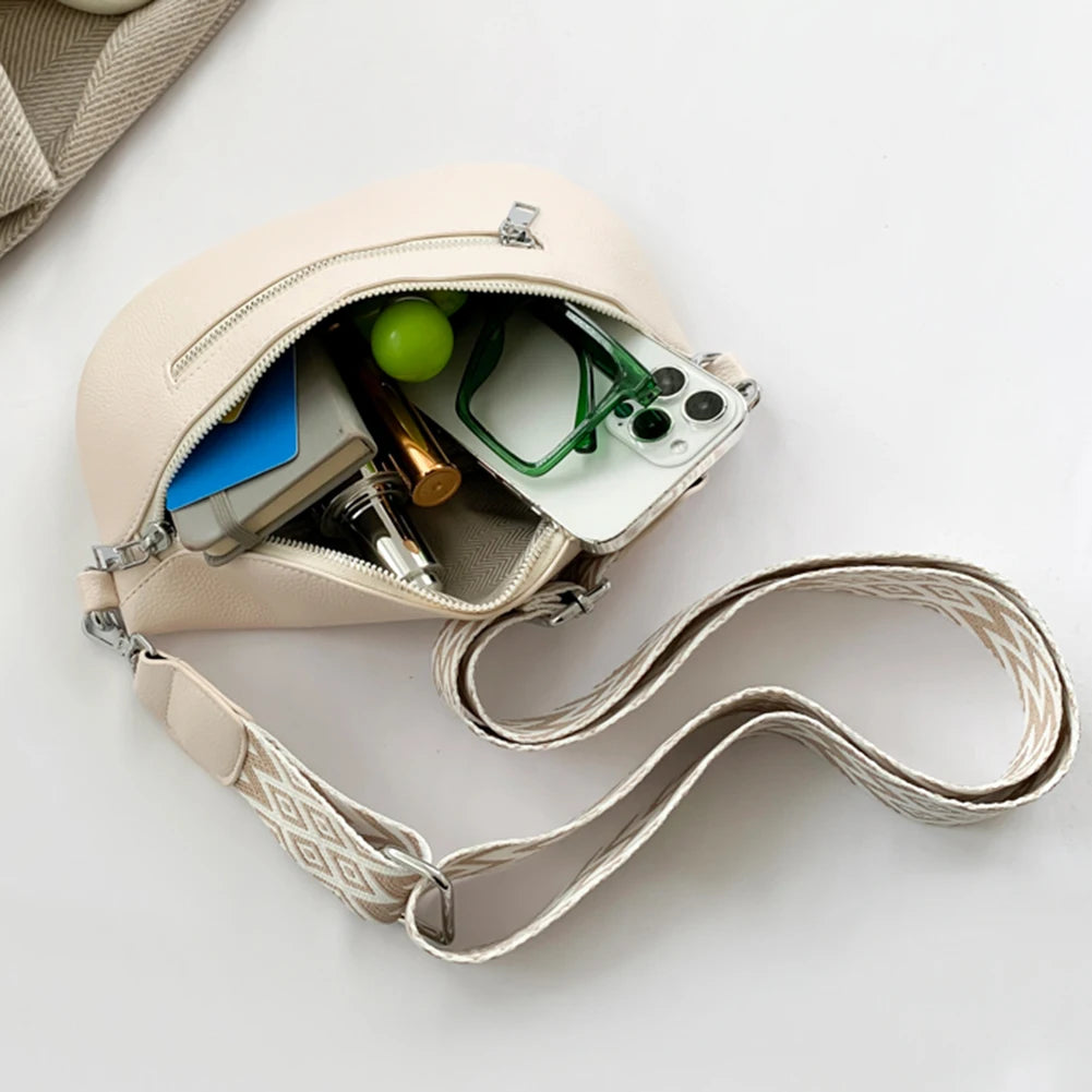 Sac à main banane pour femme avec bandoulière