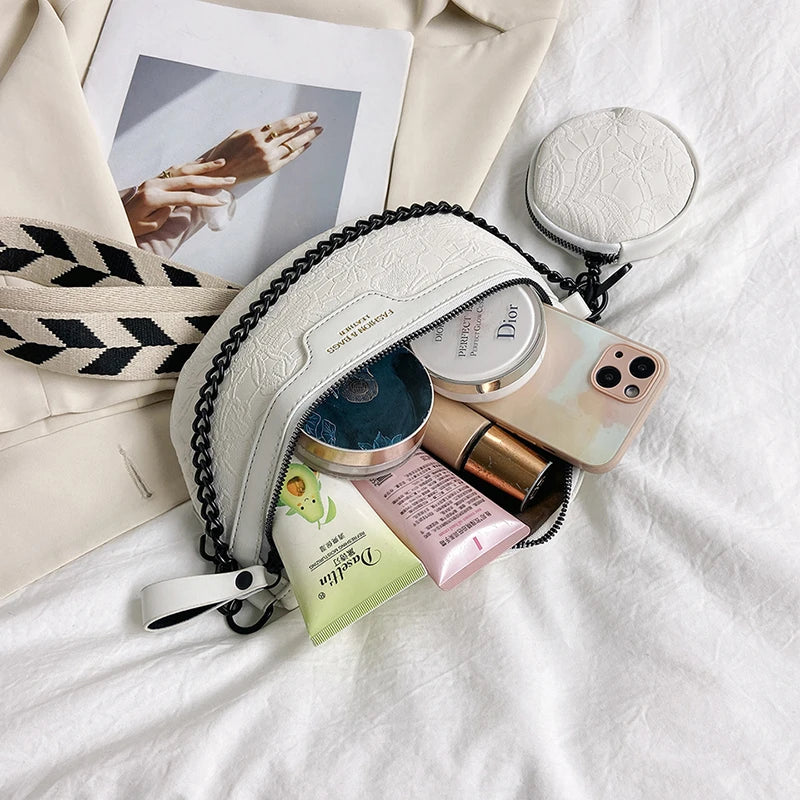 Sac à main forme banane pour femme