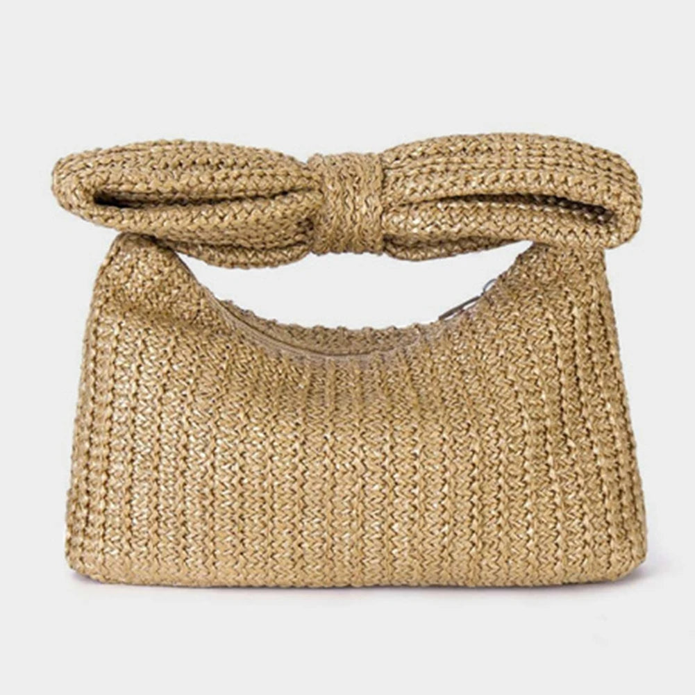 Sac à main pochette beige original