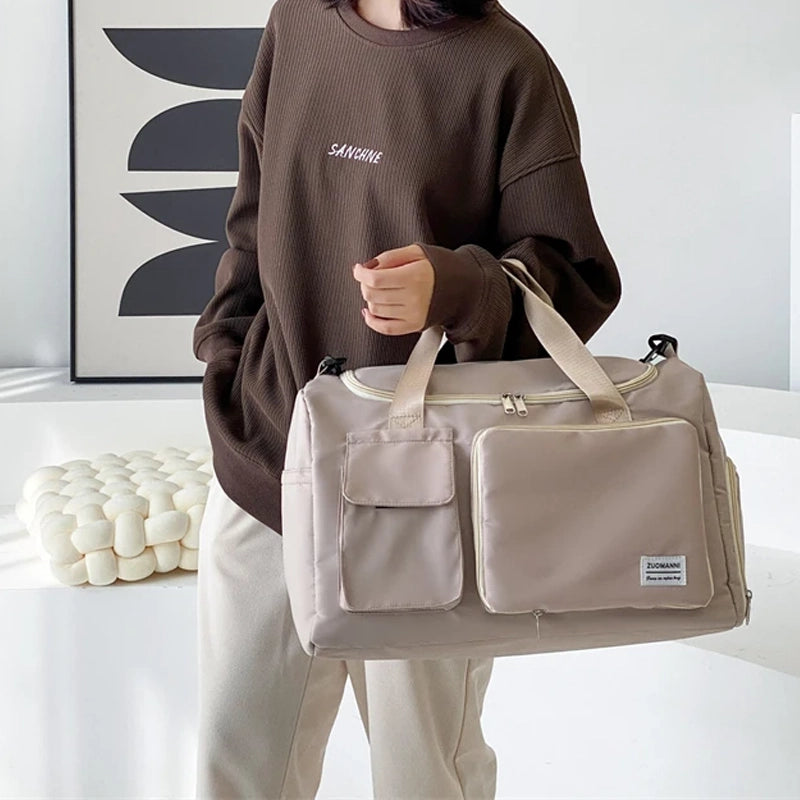 Sac à main avion toile multi poche