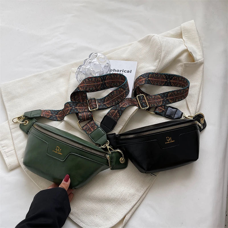 Sac à main banane cuir détachable luxe