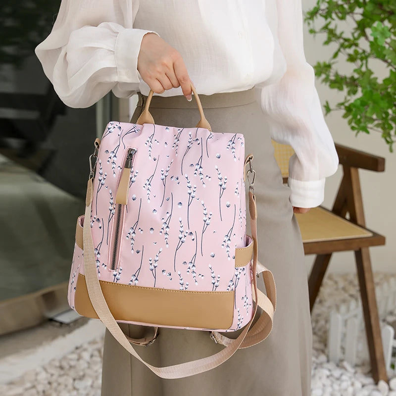 Sac à dos bagage à main fleuri