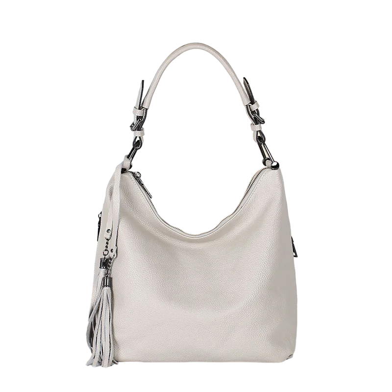 Sac à main cuir souple hobo