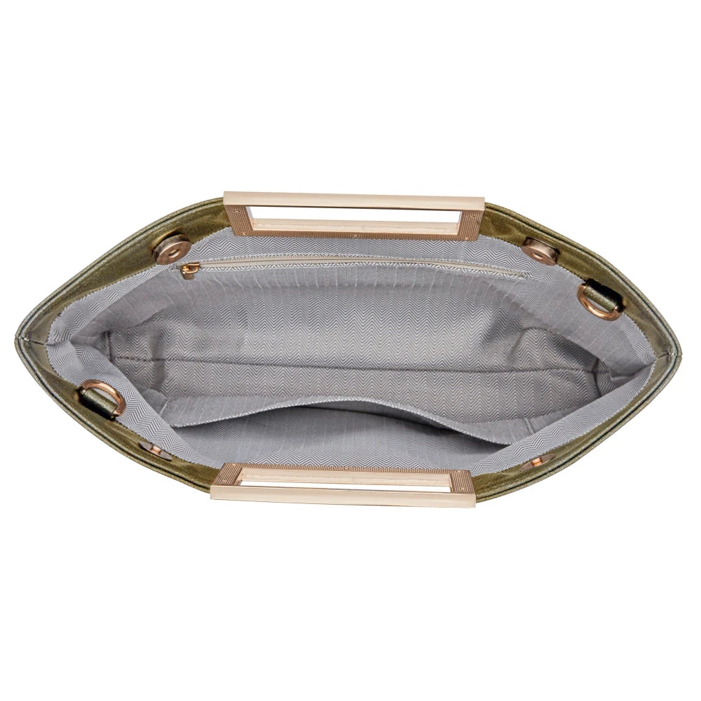 Sac à main doré pochette