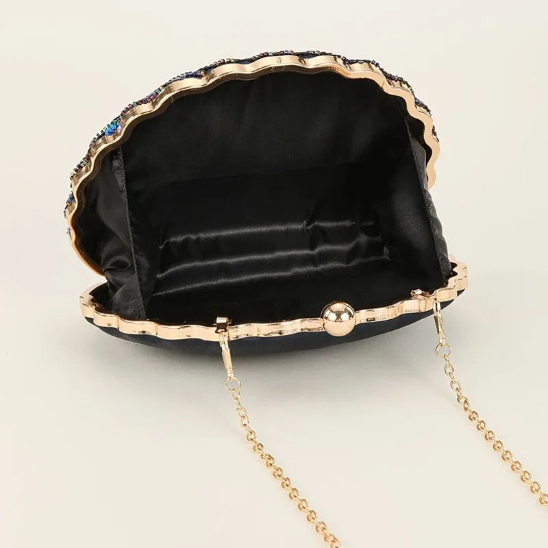 Sac à main mariage paillettes