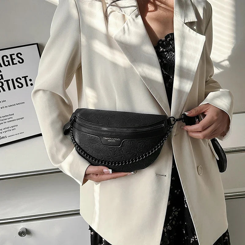 Sac à main forme banane pour femme