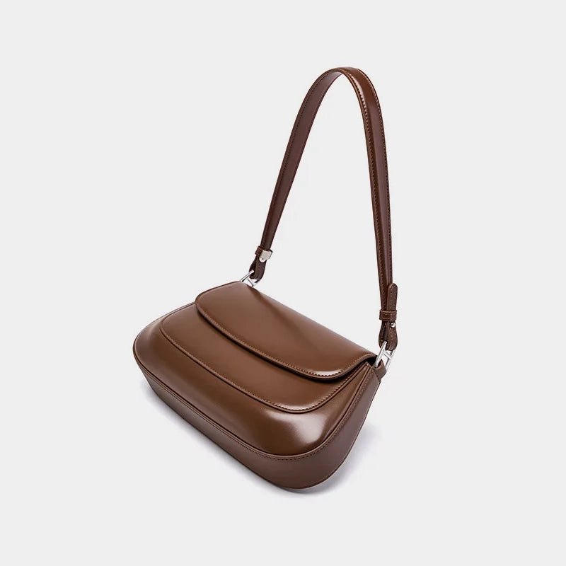 Sac à main cuir marron femme