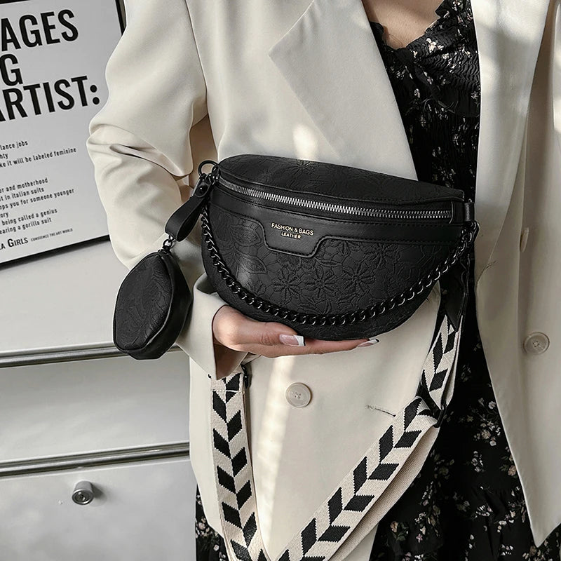 Sac à main forme banane pour femme