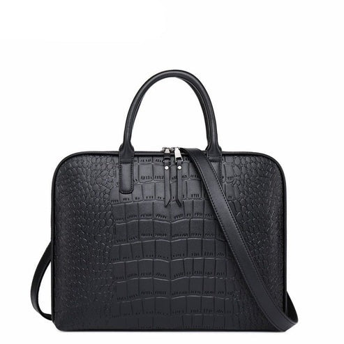 Sac à main ordinateur cuir femme