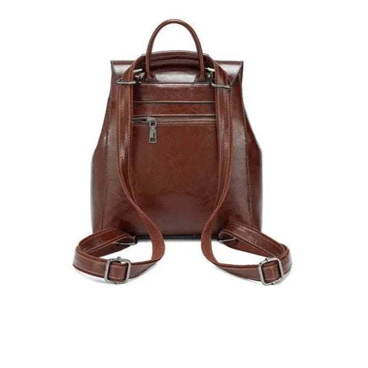 Sac à main à dos cuir femme