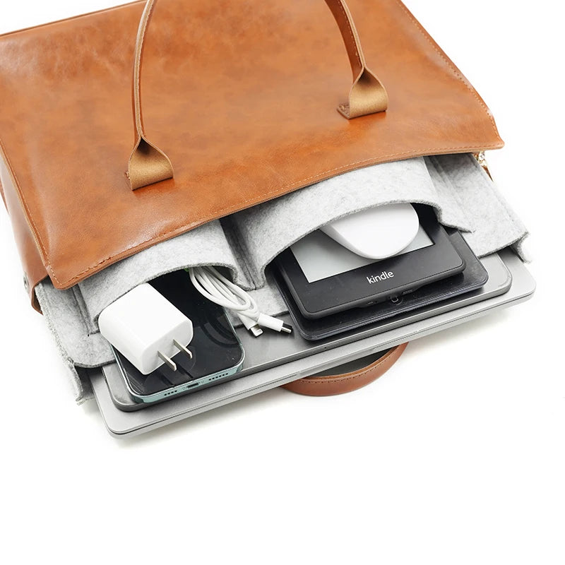 Sac à main ordinateur élégant femme