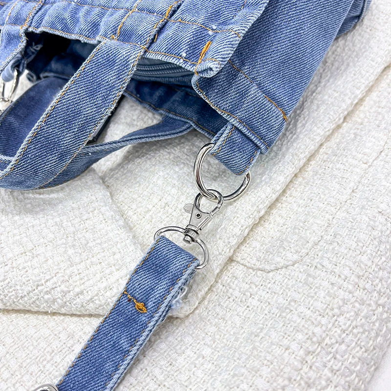 Sac à main jean bandoulière