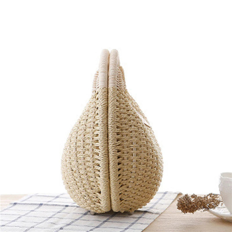 Sac à main osier rond