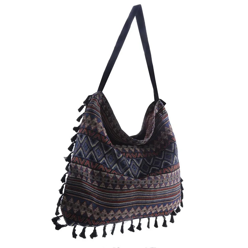 Grand sac à main bohème
