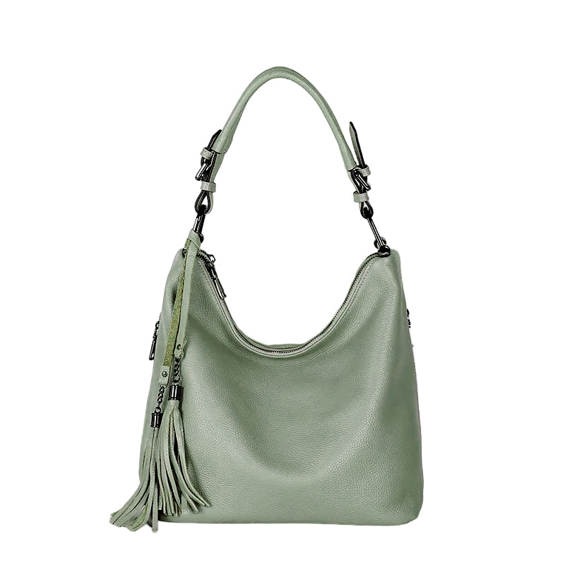 Sac à main cuir souple hobo