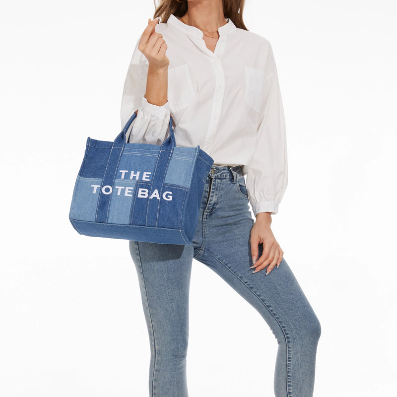 Sac à main jean tote bag