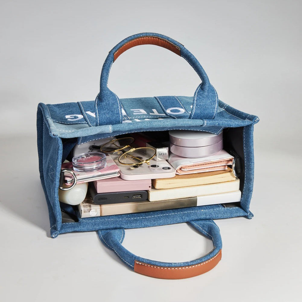 Sac à main jean tote bag