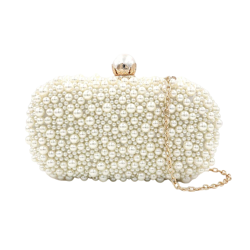 Sac à main mariage femme perle