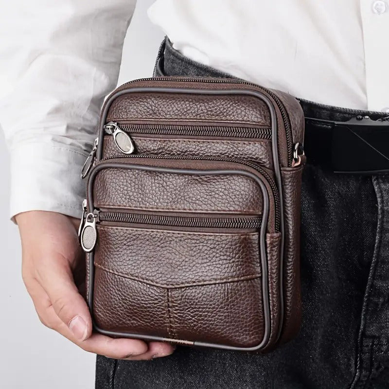 Pochette sac à main homme accroche ceinture