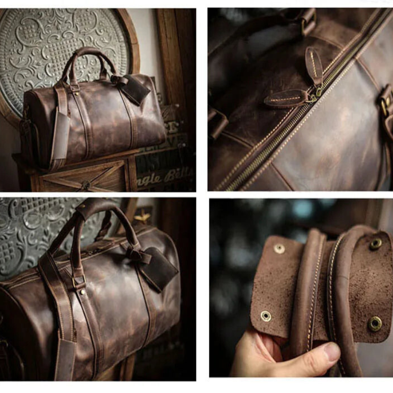 Sac à main voyage homme cuir