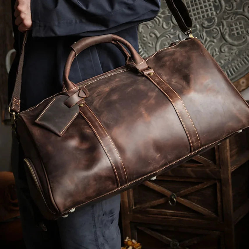 Sac à main homme bandoulière cuir