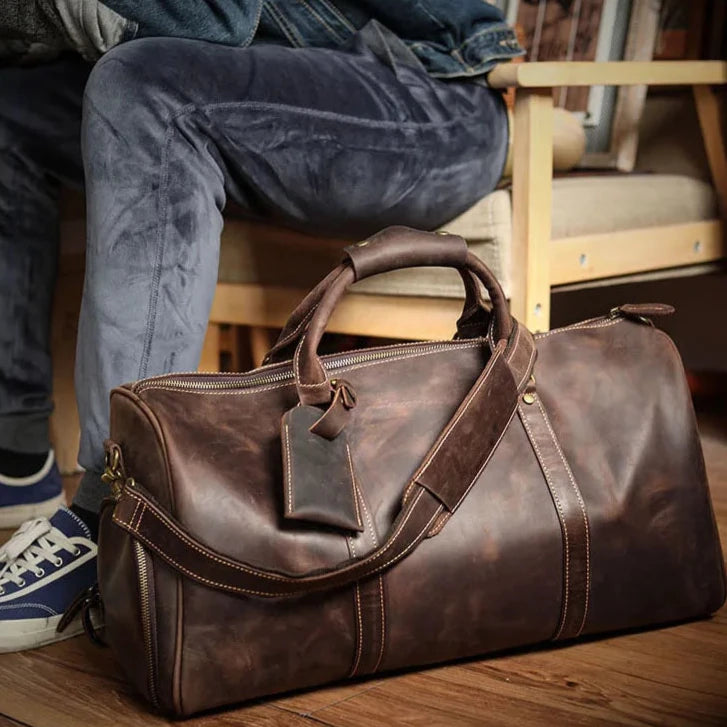 Sac à main voyage homme chic