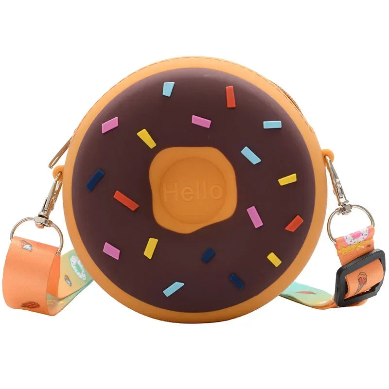 Petit sac à main enfant forme donuts