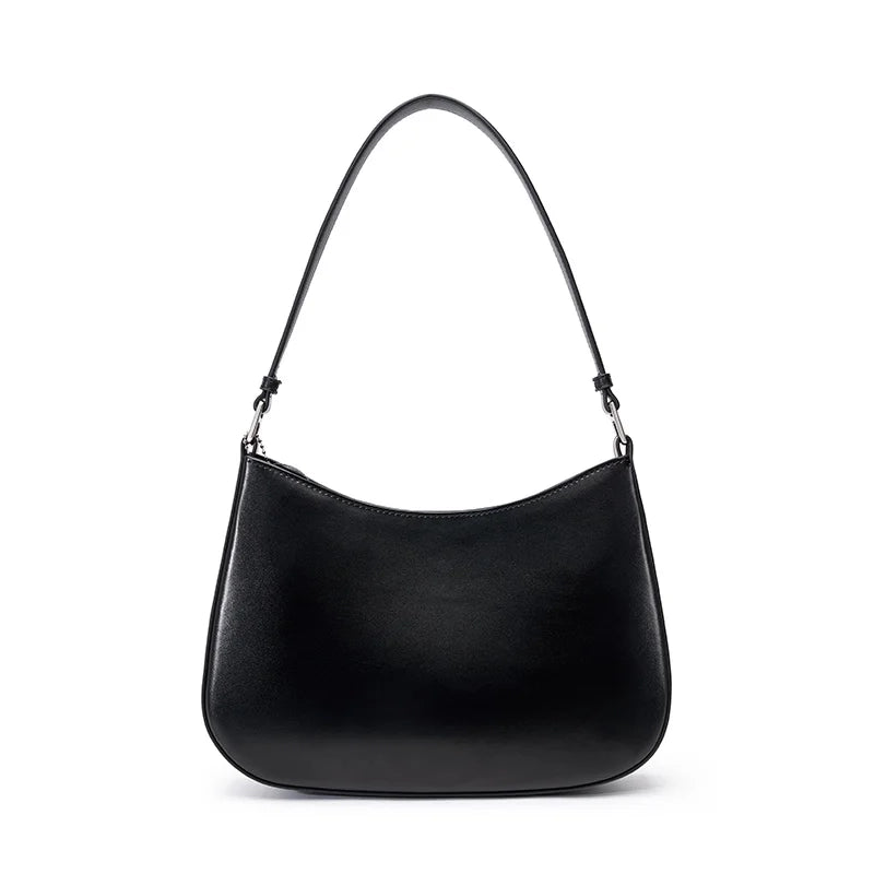 Sac à main cuir noir luxe