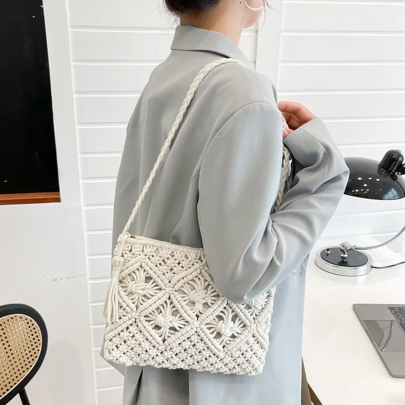 Pochette sac à main crochet moderne