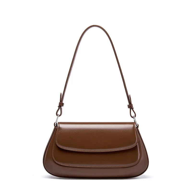 Sac à main cuir marron femme