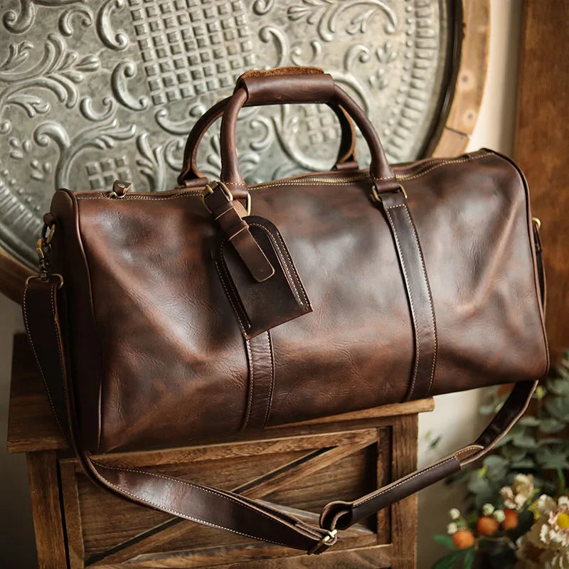 Sac à main voyage homme cuir