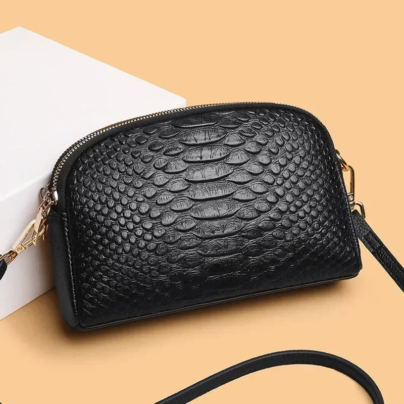 Petit sac à main femme crocodile