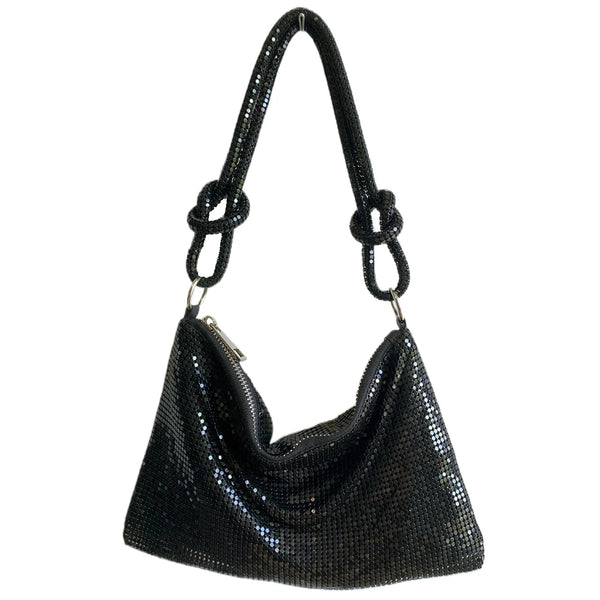 Sac bandoulière à paillettes Gerard Darel Doré en À paillettes - 44709580
