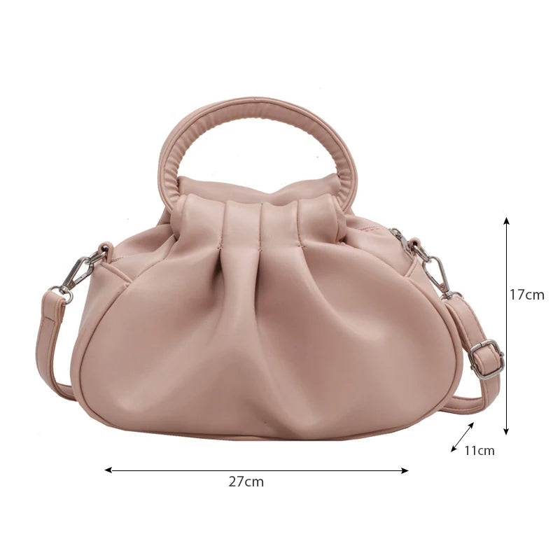 Sac à main petit femme demi-lune élégant