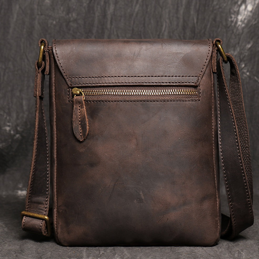 Sac à main bandoulière homme cuir