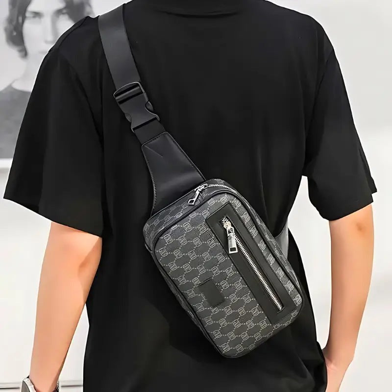 Sac à main bandoulière fashion homme