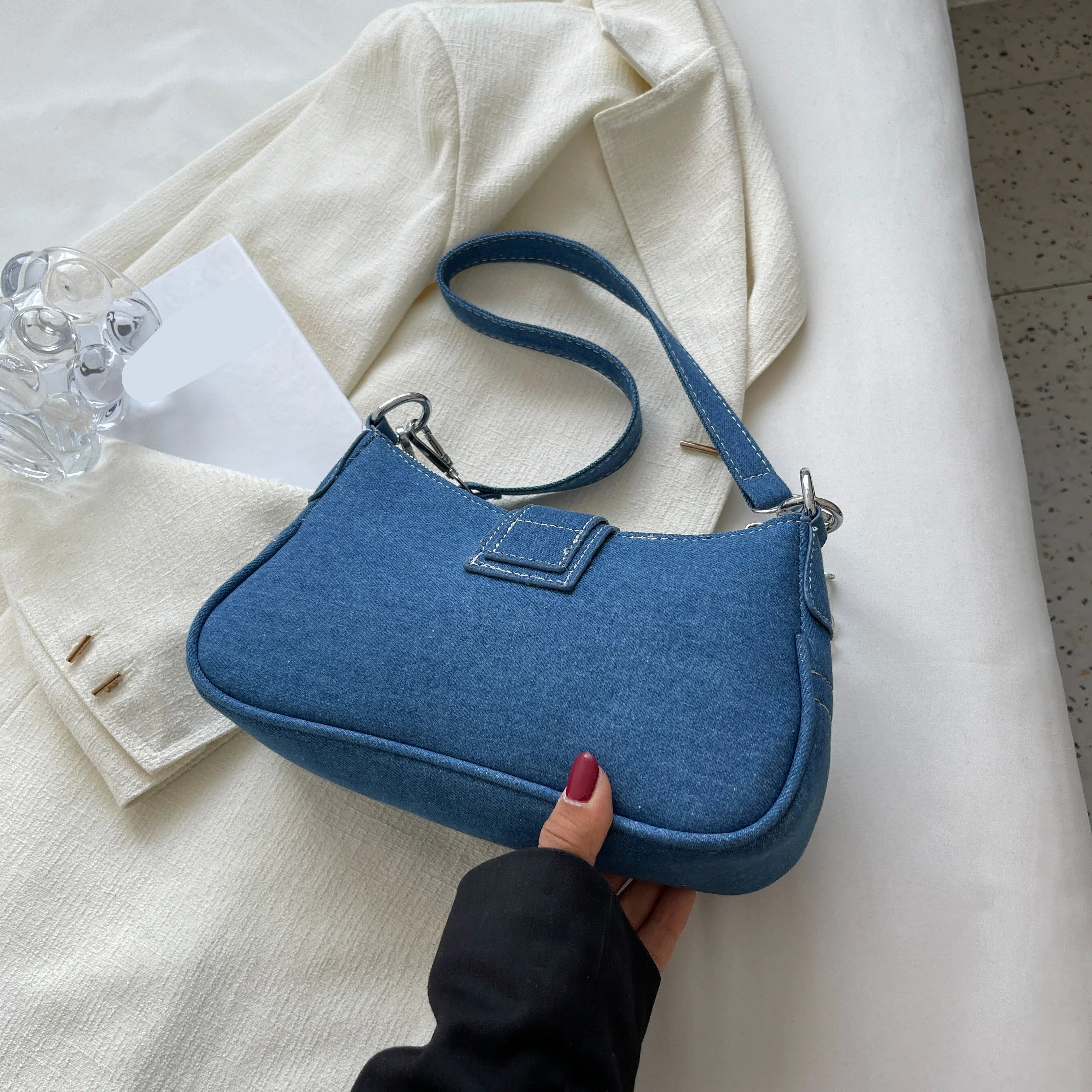 Sac à main jean chic