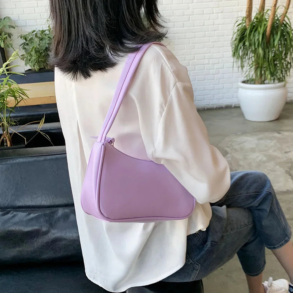 Sac à main petit femme violet