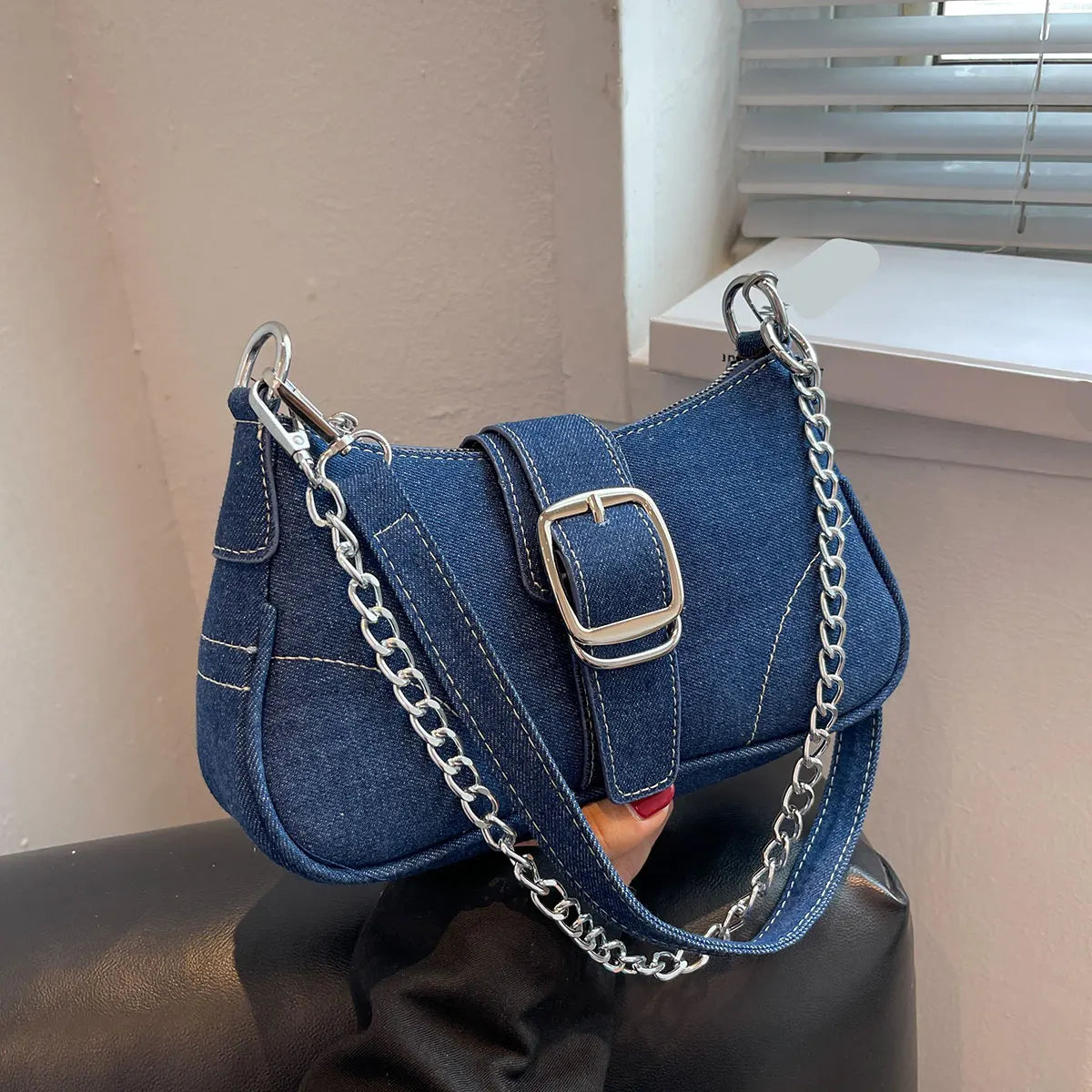 Sac à main jean chic