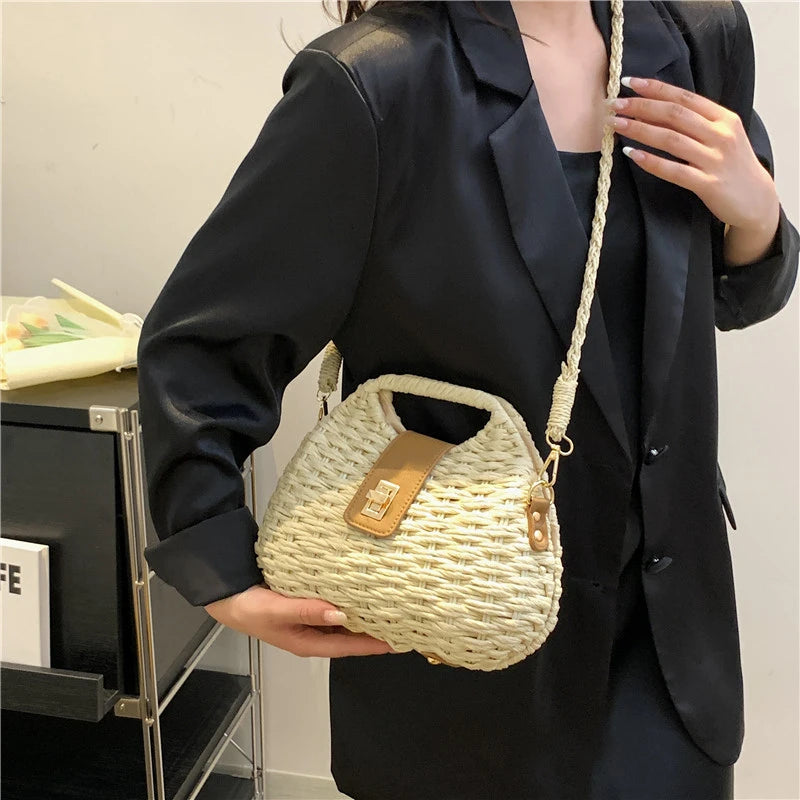 Sac à main osier femme bandoulière