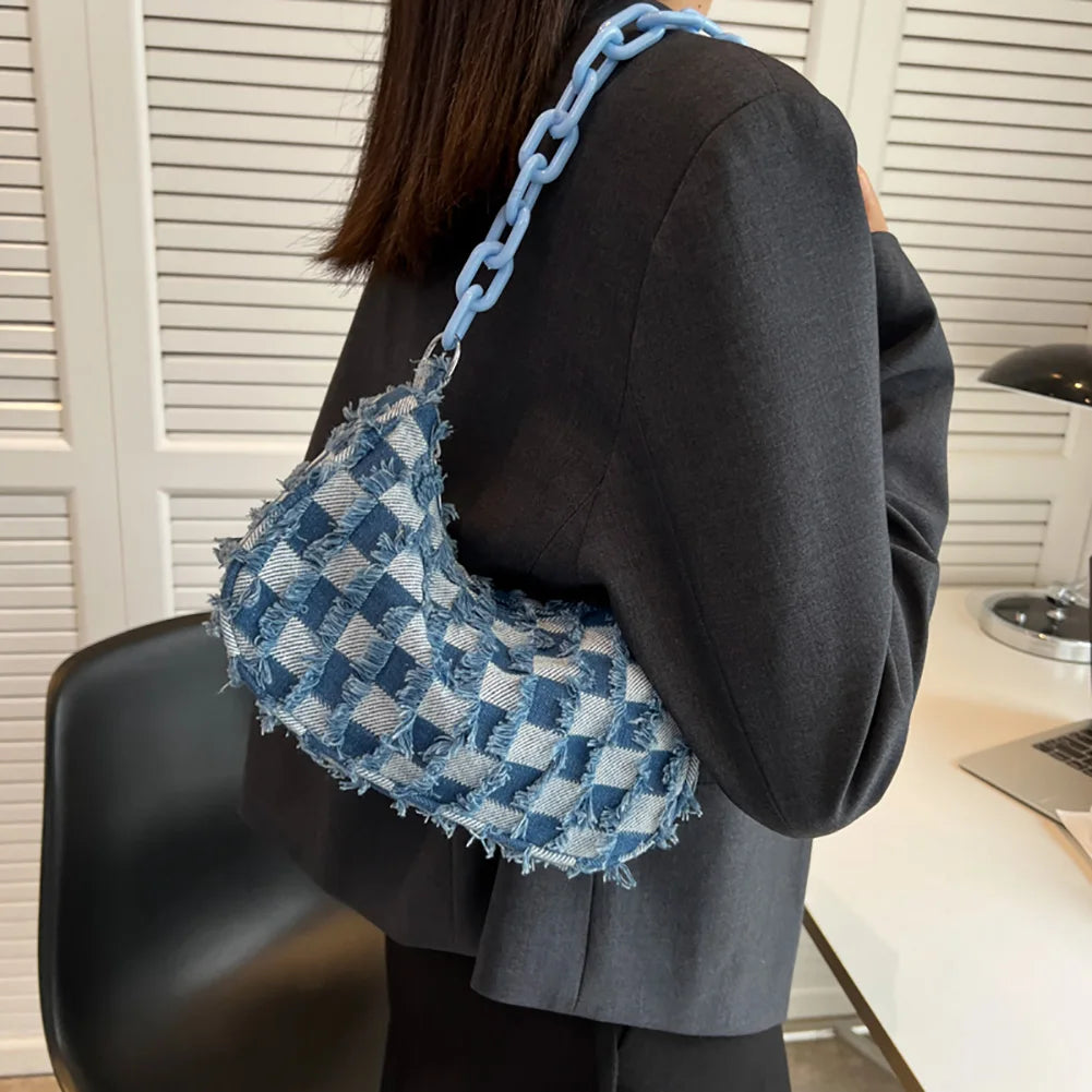 Sac à main jean femme