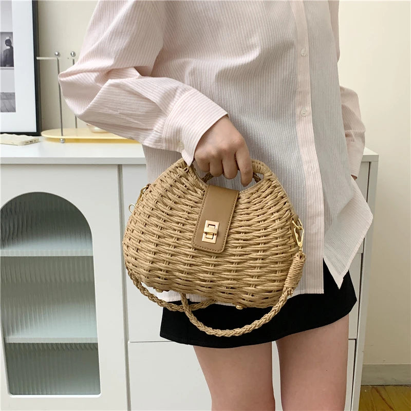 Sac à main osier femme