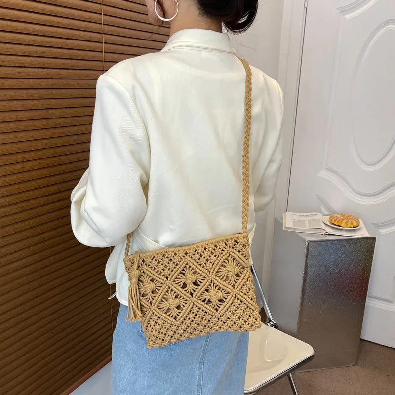 Pochette sac à main crochet