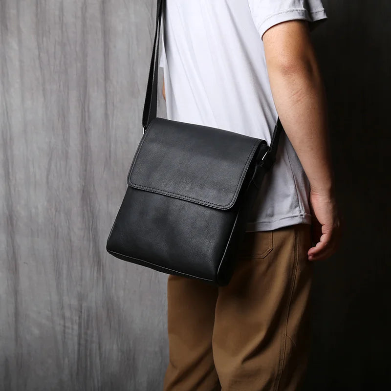 Sac à main bandoulière homme cuir